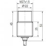 Индуктивный датчик ISBm Z6B-31N-8-Z