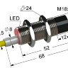 Индуктивный датчик ВБИ-М18-50С-2122-З(Upg)