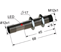 Индуктивный датчик ВБИ-М12-70Р-2111-З(Upg)