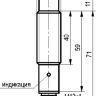 Габаритный чертеж ISAN EC41A-43P-8-PS4