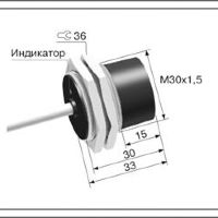 Индуктивный датчик ВБИ-М30-34У-2112-З