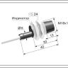 Индуктивный датчик ВБИ-М18-34С-2122-З