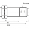 Индуктивный датчик ISBm WC48S8-31N-1,5-LZR14-1H-V