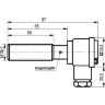 Индуктивный датчик ISB AT41A-43N-5-LP