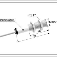 Оптический датчик ВБО-М12-65У-9113-С.01.5(10м)