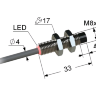 Индуктивный датчик ВБИ-М08-34У-2111-С.51(3мм)(Upg)