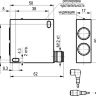 Габаритный чертеж OPR IC44A-43P-R2000-LZS4