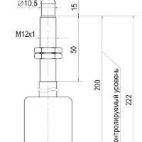 Выключатель магниточувствительный взрывозащищённый MS DUG11-N-20