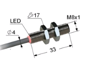 Индуктивный датчик ВБИ-М08-34У-1111-С.51(Upg)