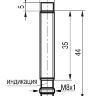 Габаритный чертеж ISN FC14B-31P-4-LS402