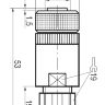 Габаритный чертеж CS S261-3