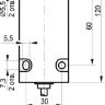 Габаритный чертеж OX I124P-43N-4000-LE