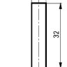 Габаритный чертеж ISB D1B-32N-1,5-L
