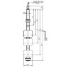 Магниточувствительный датчик уровня ZDU.000-49