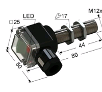 Индуктивный датчик ВБИ-М12-45К-1122-З(Upg)