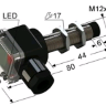 Индуктивные датчики ВБИ-М12-45К-2122-З(Upg)