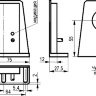 Габаритный чертеж ISB M3P-31N-10-L