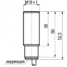 Индуктивный датчик ISBm A4B8-31PS-8-LZ-C-V-12