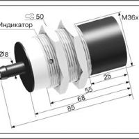 Индуктивный датчик ВБИ-М36-70С-2251-Л