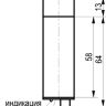 Габаритный чертеж CSN G5A5-31N-10-LZ