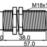 Iндуктивный датчик Fotek TW18-08CB