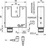 Габаритный чертеж OUR NC3A5-43N-R20-LZS4