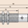 Датчик индуктивный ВБИ-М18-76С-1132-Л