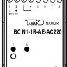 Габаритный чертеж BC N1-1R-AE-AC220