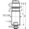 Индуктивный датчик BK WC7-31-N-6-250-3B-S4-1,5