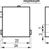 Габаритный чертеж MS BO41A6-L