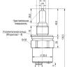 Габаритный чертеж CSNp EC51S8-31P-25V-LZS4-H