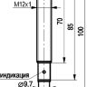 Габаритный чертеж ISB AF24A-11-2-L