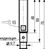 Габаритный чертеж ISB WF2A8-31N-1,5-LZ-1