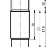 Габаритный чертеж ISN E81A-01G-15E-L