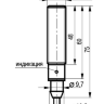 Индуктивный датчик ISB AF26A-21-4-LP