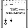 Габаритный чертеж BC N1-1R-AE-DC24