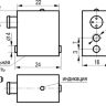 Габаритный чертеж MS BOC41A6-LS40