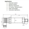 Датчик давления Atek BT10-210 1000 bar