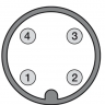 Індуктивний датчик M12, Sn=4mm, PNP/NO, IP67, роз’єм М12, AM1.AP-3H