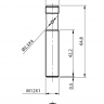 Індуктивний датчик M12, Sn=4mm, PNP/NO, IP67, роз’єм М12, AM1.AP-3H