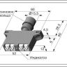 Индуктивный датчик ВБИ-Б16-60К-2112-З