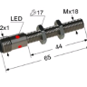 Индуктивный датчик ВБИ-М08-65Р-1112-С.51(Upg)