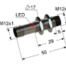 Индуктивный датчик ВБИ-М12-50Р-2121-З(Upg)