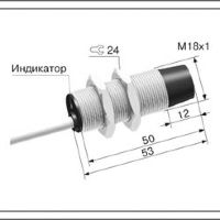 Индуктивный датчик ВБИ-М18-55У-2121-З