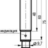 Габаритный чертеж ISB AF26A-21-2-LP