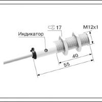 Индуктивный датчик ВБИ-М12-55У-1111-З