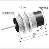 Индуктивный датчик ВБИ-М30-55У-2121-З