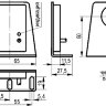 Габаритный чертеж ISB M4A-31N-10-L