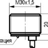 Габаритный чертеж ISB BS7A-32N-10-L