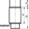 Габаритный чертеж ISN EC85A-12G-15-LZR18